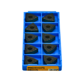 10 pc Kyocera WNMG080404PQ CA125P – Turning Insert (Finishing, PQ Chipbreaker)